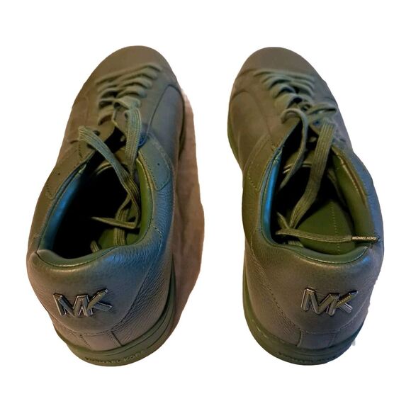 Michael Kors Keating Leather Sneaker in Amazon Green Men's Size 13 New In Box! - Picture 11 of 16